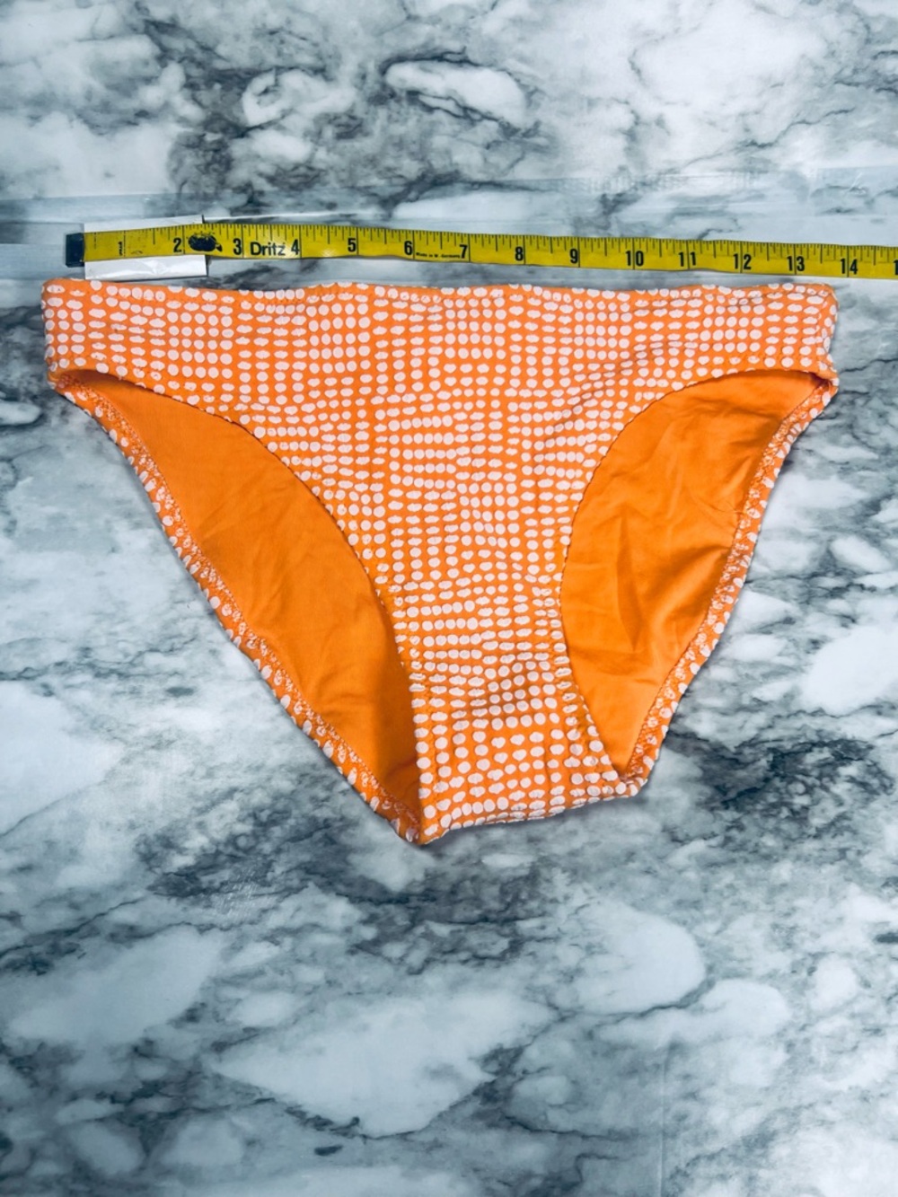 aerie Orange Dot Hipster Bikini Bottoms